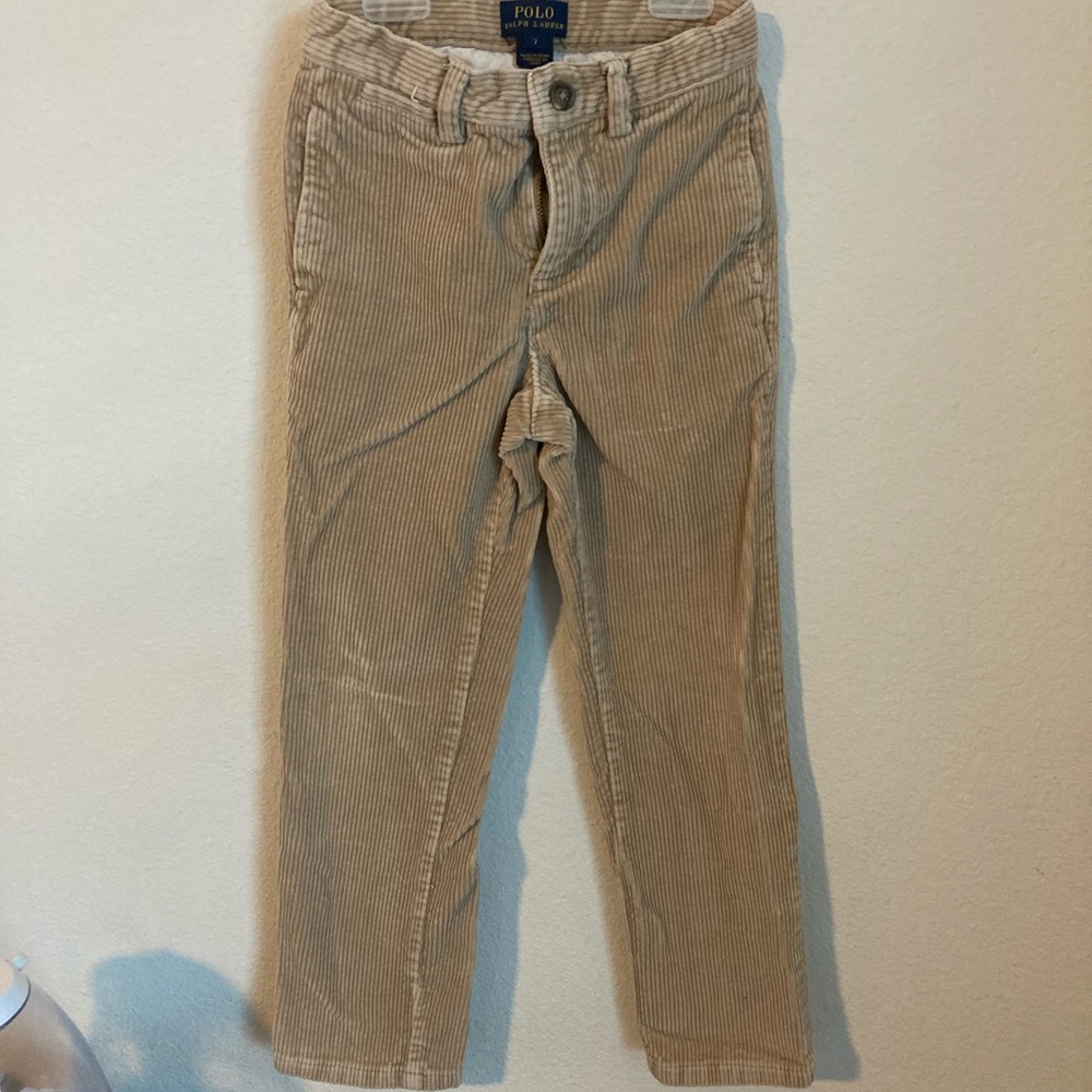 Polo by Ralph Lauren tan corduroy pants